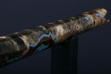 Buckeye Burl Native American Flute, Minor, High C-5, #E44G
